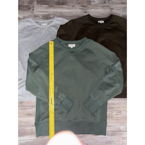 3 NWOT Super & Mackay Crewneck Sweatshirts Men’s Medium - Picture 3 of 5